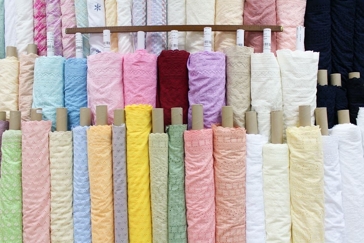 Gandhi fabric selection