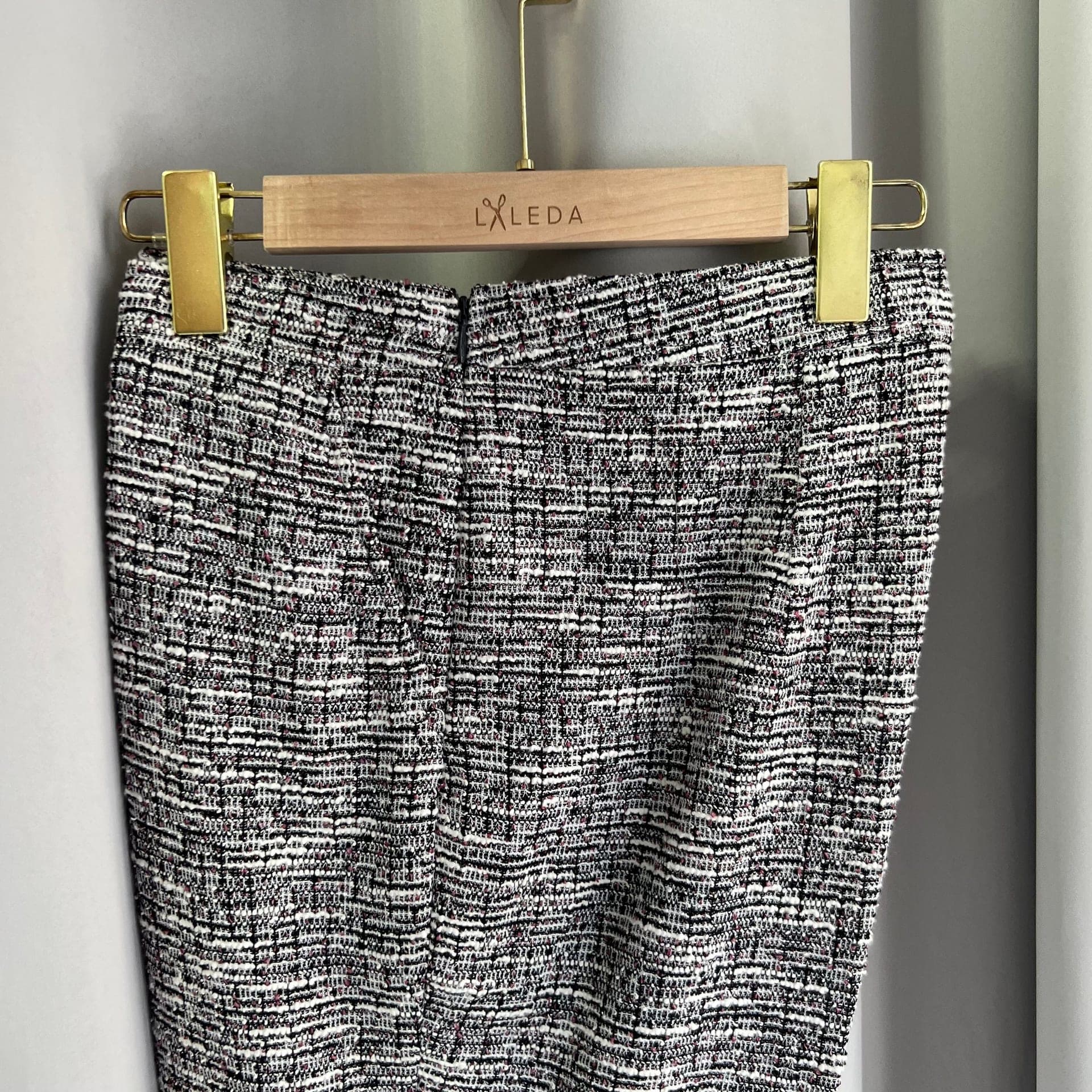 Powder blue off-shoulder top with balloon sleeves