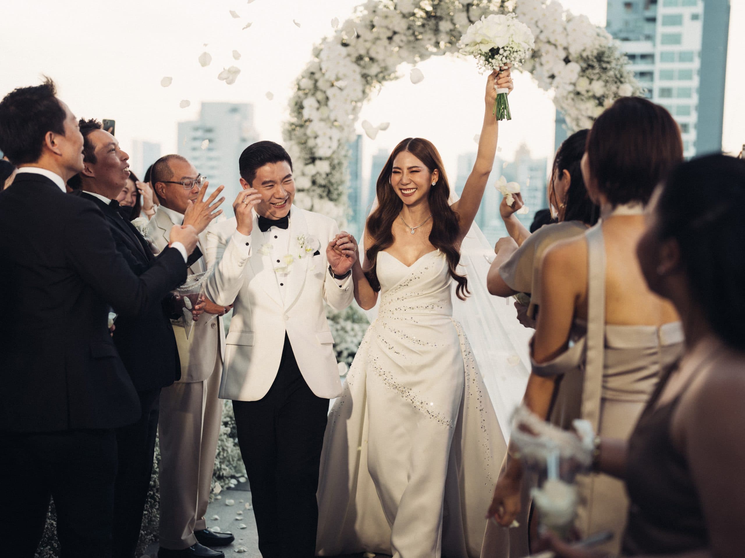 137 Pillars Suites & Residences Bangkok, a rooftop wedding venue
