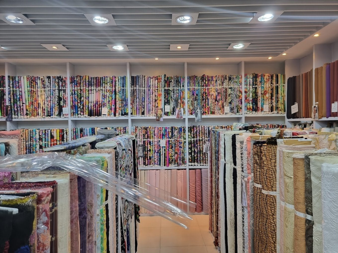 Gandhi Fabrics store front in Bangkok
