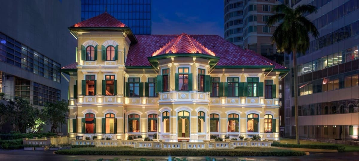 The House on Sathorn, a restored colonial mansion wedding venue in Bangkok