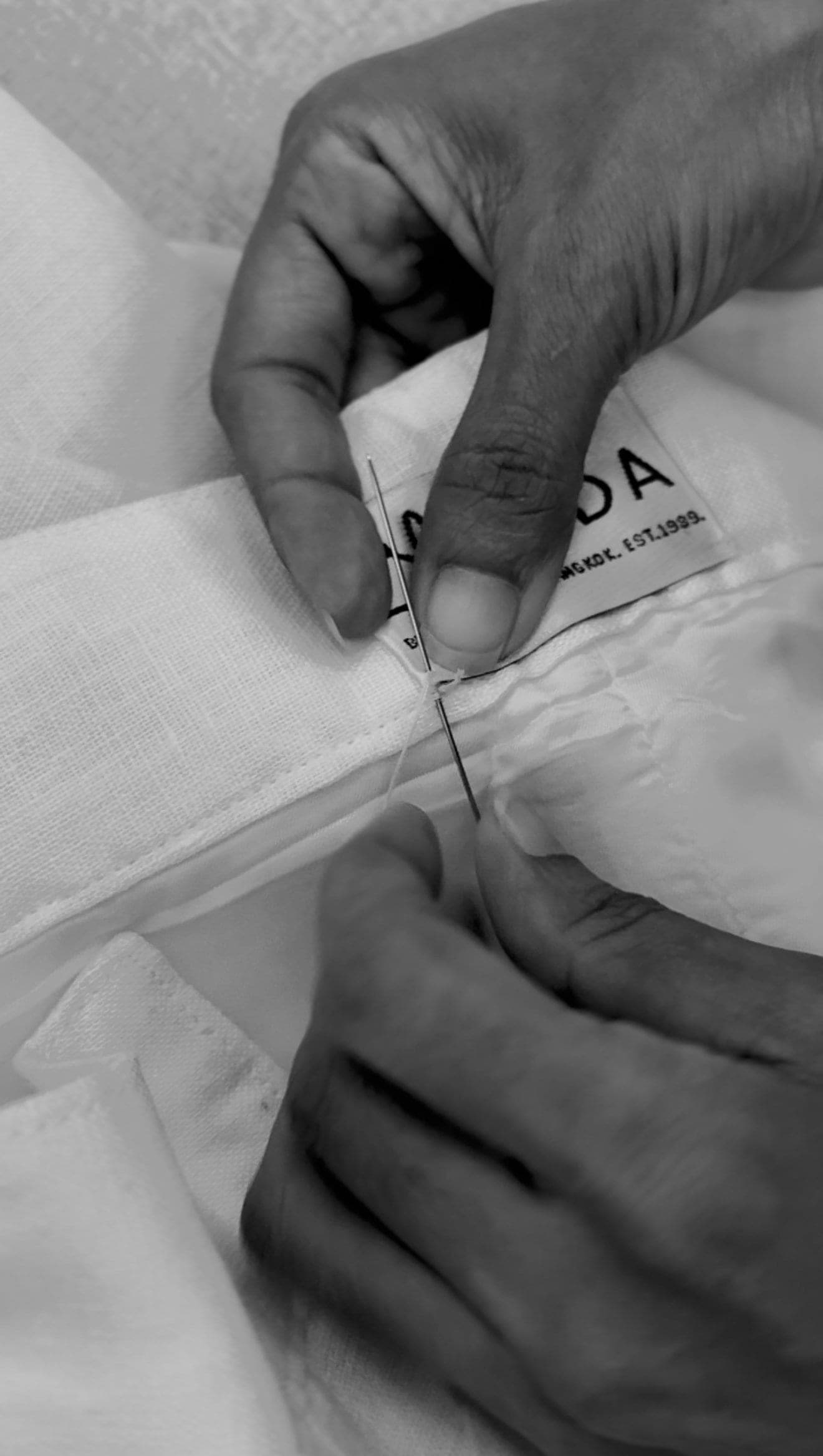 Waist and length alterations in progress